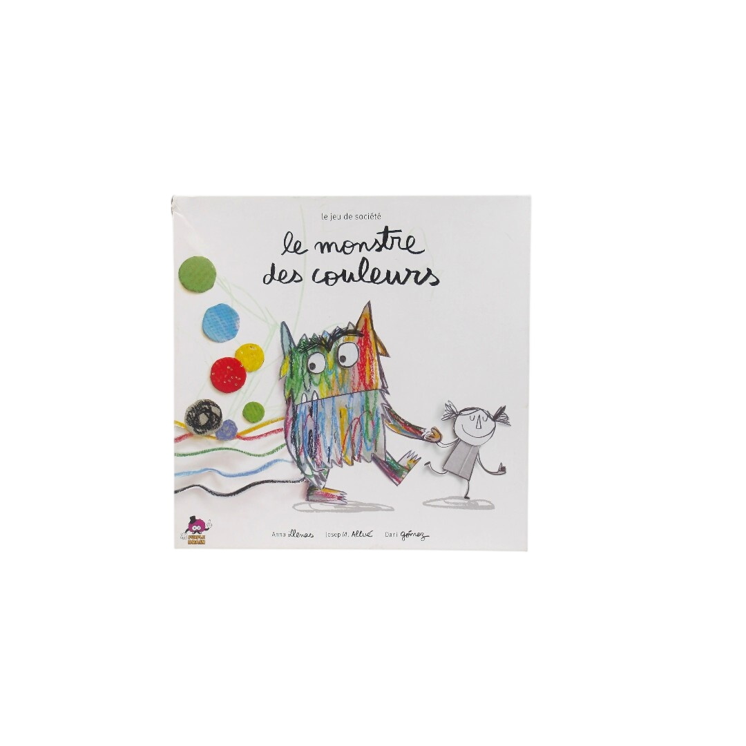 Le monstre des couleurs- Édition 2018 Bon état -  reconditionné disponible sur Label Emmaüs